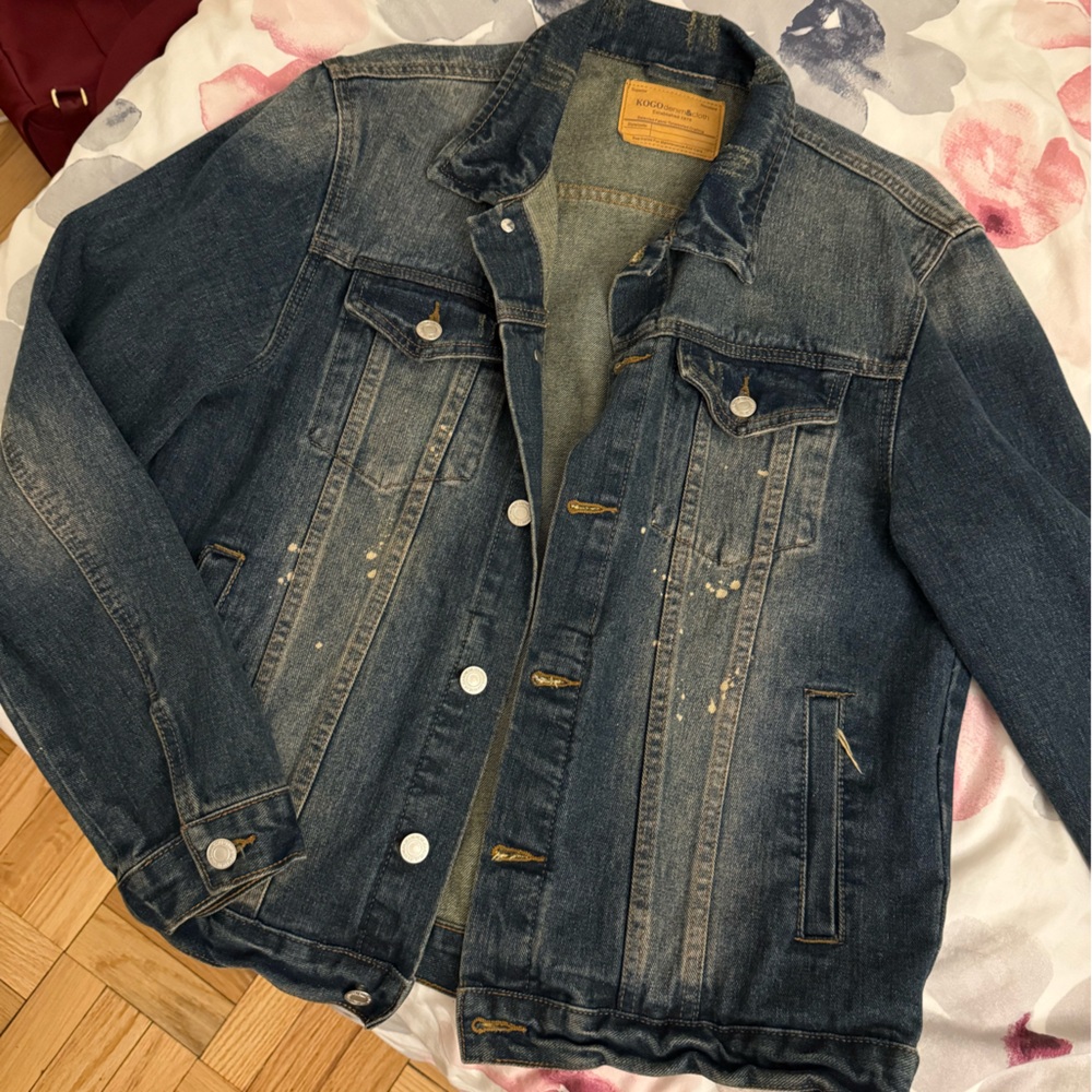 Vintage Denim Jacket – Classic Blue Jean Style - Picture 1 of 1